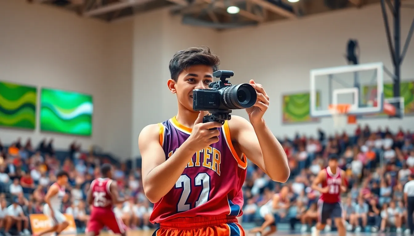 sports video recording equipment