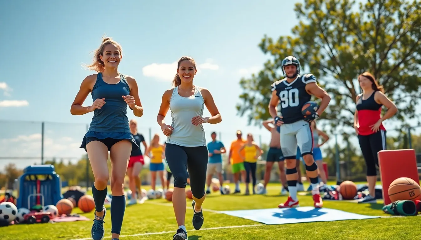 sports equipment list