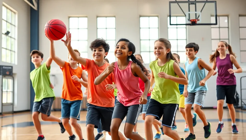 school sports equipment